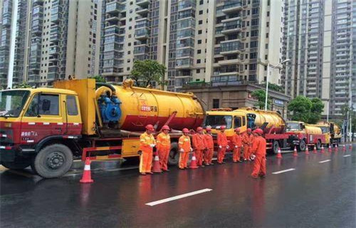 工业园区市政管道清淤